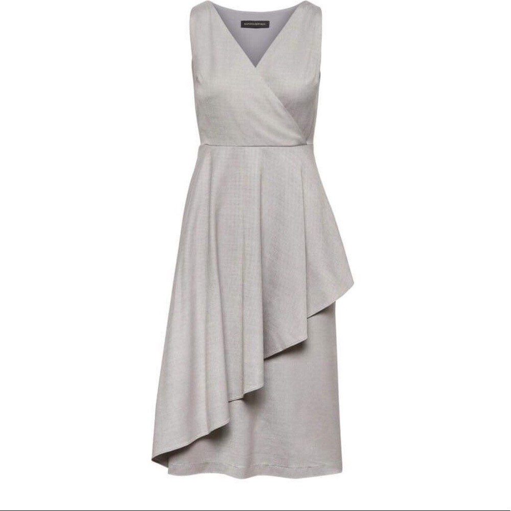 Host Pick Banana Republic Wool Blend Midi Dress